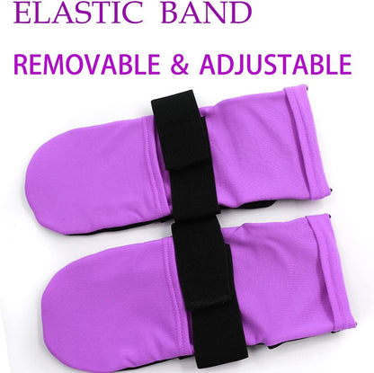 Reusable Cold Therapy Socks, Gel Ice Pack for Feet Heels Injuries Swelling, Hot and Cold Therapy Socks for Plantar Fasciitis Neuropathy Chemotherapy Pain Relief for Foot Ankle (Pink)