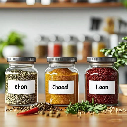1000Pcs Waterproof Blank Removable Sticker Labels 1”x2” for Food Containers,Tear-Resistant Label Quick Drying Non-Smudging with Perforated Lines,Storage and Condiment Labels