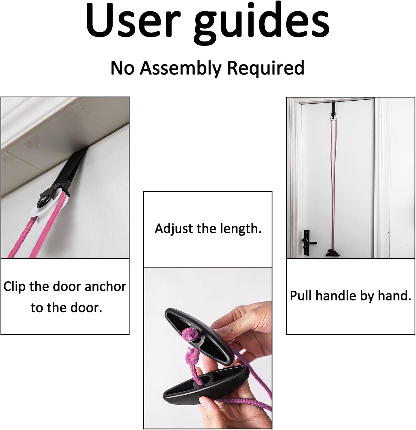 Shoulder Pulley Over The Door Physical Therapy System | Over-the-door exercise pulley designed for shoulder physical therapy exercises.