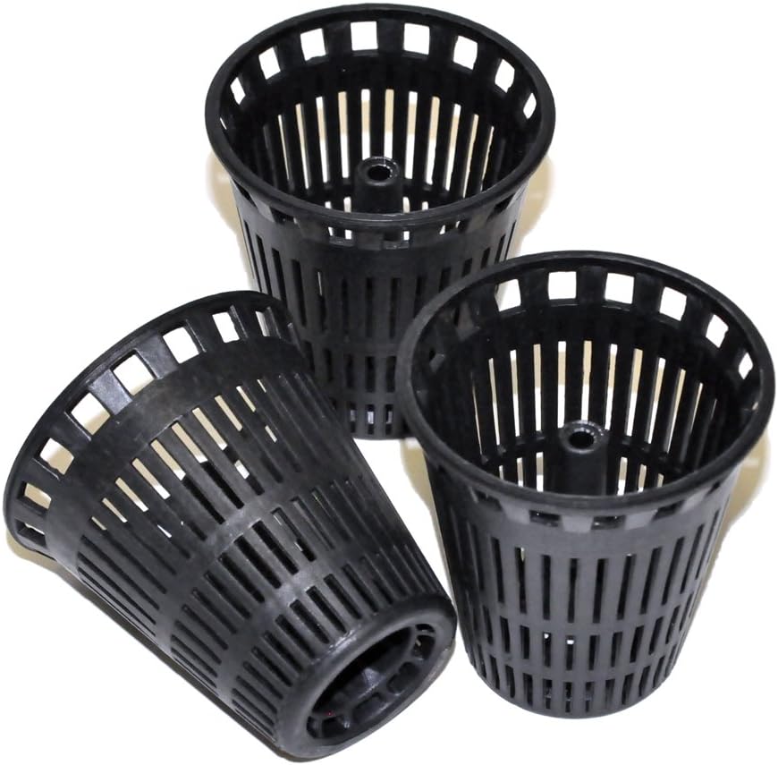 Danco Shower Hair Catcher Baskets, 6-Pack, Black (10739P)