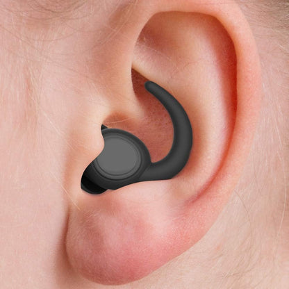 WUTAN Ear Plugs for Sleeping, 33dB Noise Cancelling Silicone Reusable | Jellyfish Bionic Design, Side Sleeper Friendly, 2 Pairs, S/L, Washable, Waterproof for Swimming, Travel Essential, Latex-Free