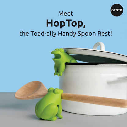 Funny Spoon Holder by OTOTO - Spoon Rest for Stove Top - Cooking Gadgets, Cooking Gifts, Cool Kitchen Gadgets, Cool Gifts, Cute Kitchen Accessories