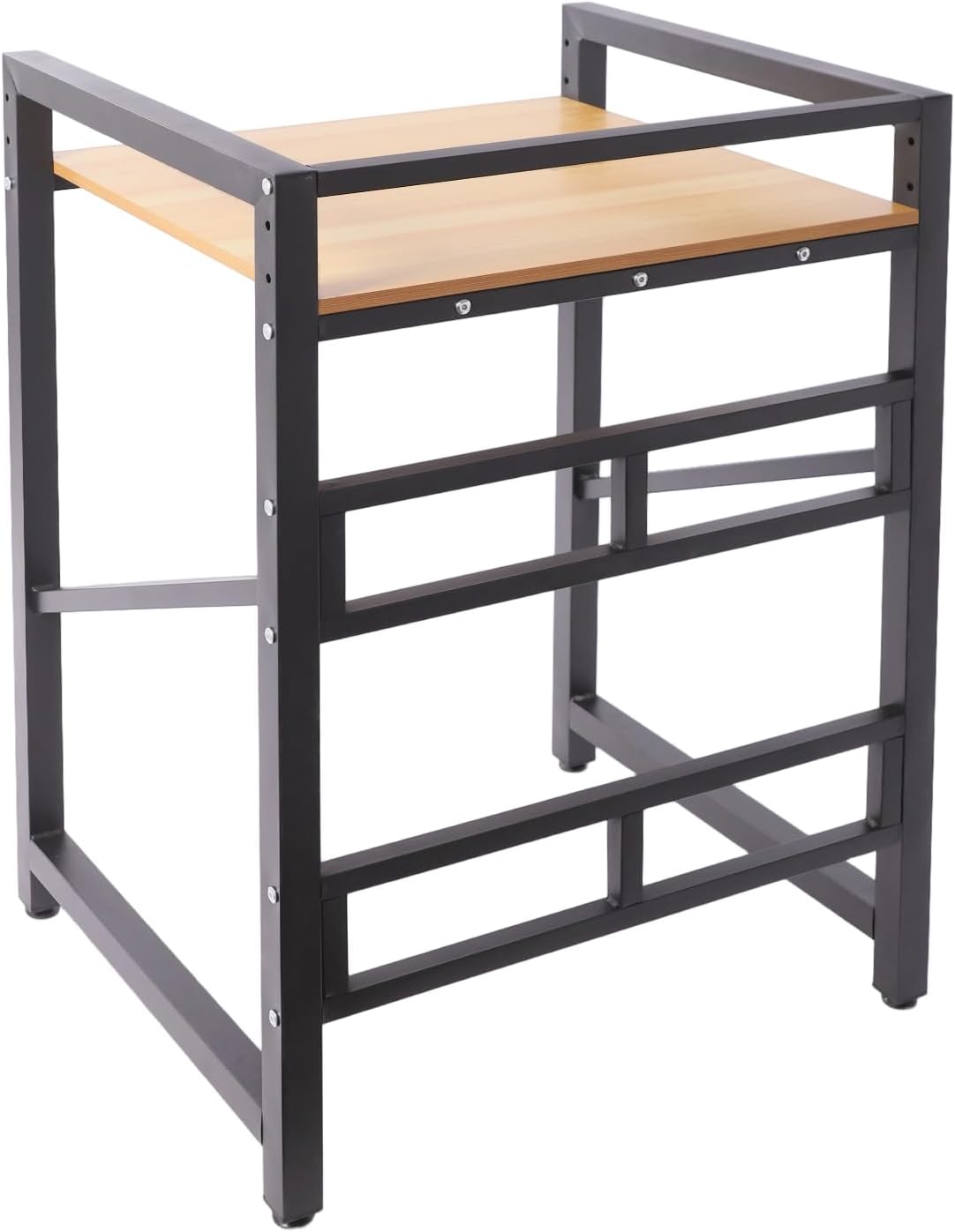 Washer Dryer Stacking Rack Stand, 25.6" Wide Over the Washer and Dryer Storage Shelf, Heavy Duty Washing Machine Shelf with Height Adjustable Shelves for Laundry Room, Bathroom, 661lbs Load Capacity