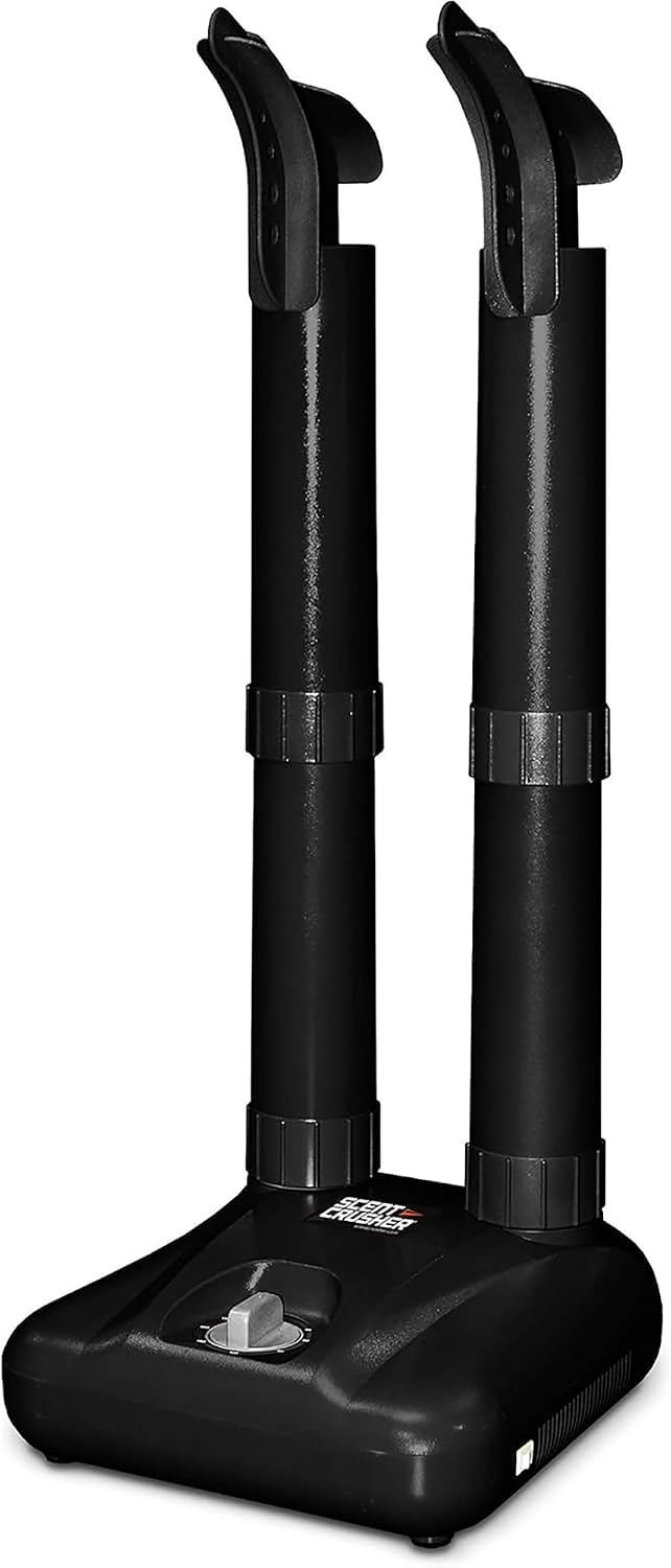 Scent Crusher Halo Series Odor Eliminating Ozone Boot Dryer - Black