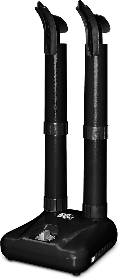 Scent Crusher Halo Series Odor Eliminating Ozone Boot Dryer - Black