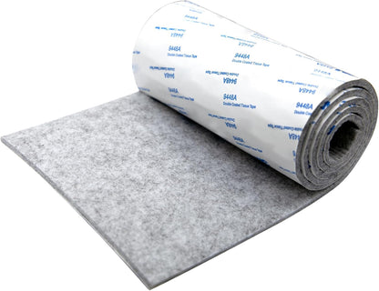Cuttable Felt Furniture Pads with Sticky Backing,40x4 inch Self Adhesive Felt Sheets,Heavy Duty Felts Strip Roll Felts Tape Protect Hardwood Floors No Scratches No Noise