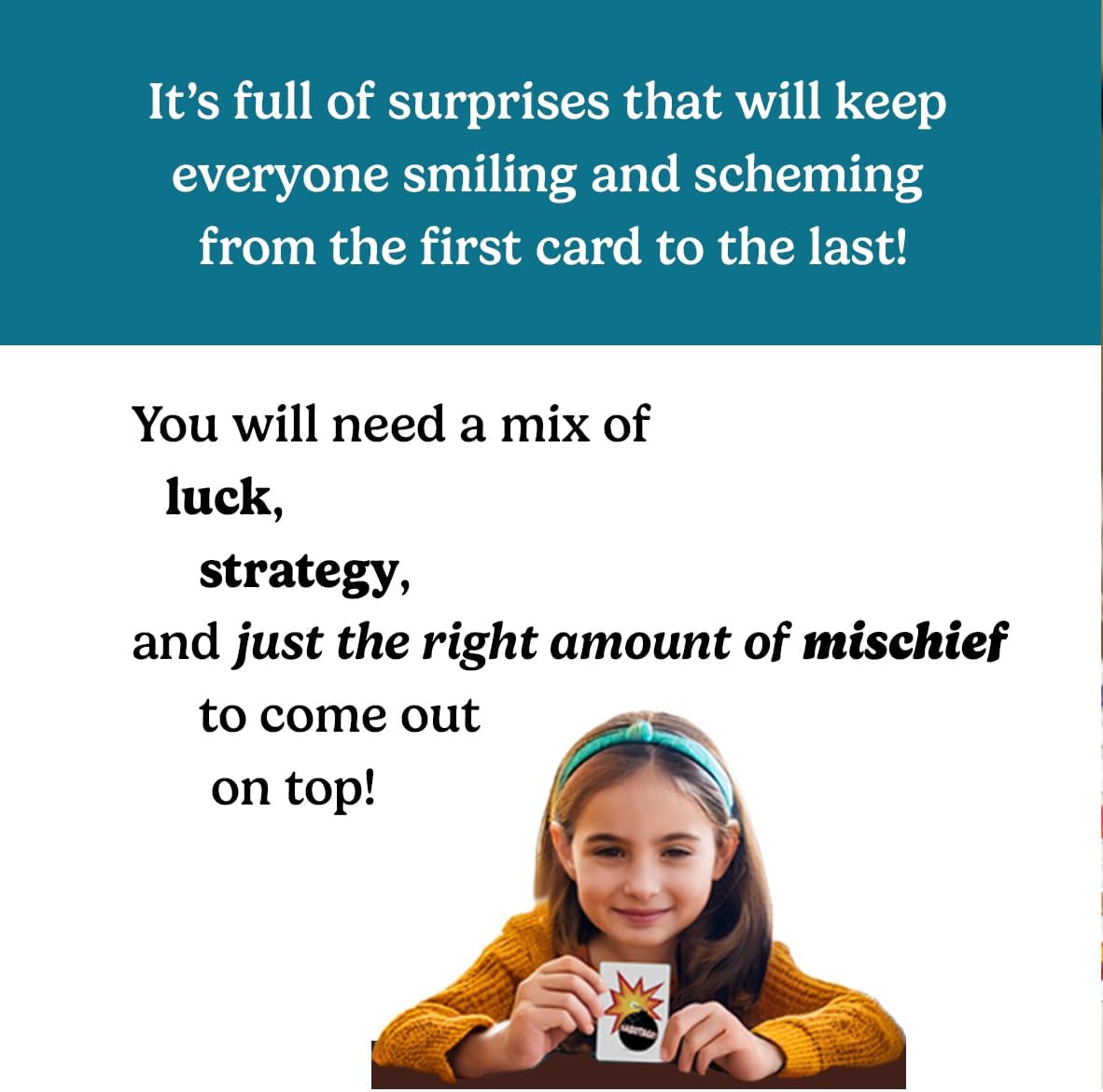 Elimino Family Card Game – Fast-Paced Game of Luck & Sabotage | Ages 7+