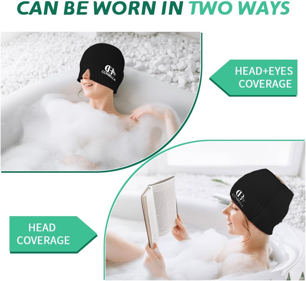 Migraine Relief Cap, Soothing Headache Ice Face Mask Products
