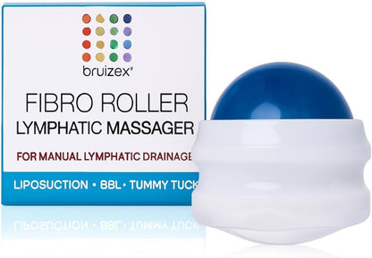 Lymphatic Drainage Massager, Fibro Roller Ball for Post Surgery Recovery | Handheld massager for post-surgery recovery after liposuction, 360 lipo, tummy tuck and BBL