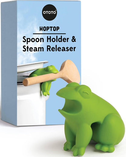 Funny Spoon Holder by OTOTO - Spoon Rest for Stove Top - Cooking Gadgets, Cooking Gifts, Cool Kitchen Gadgets, Cool Gifts, Cute Kitchen Accessories