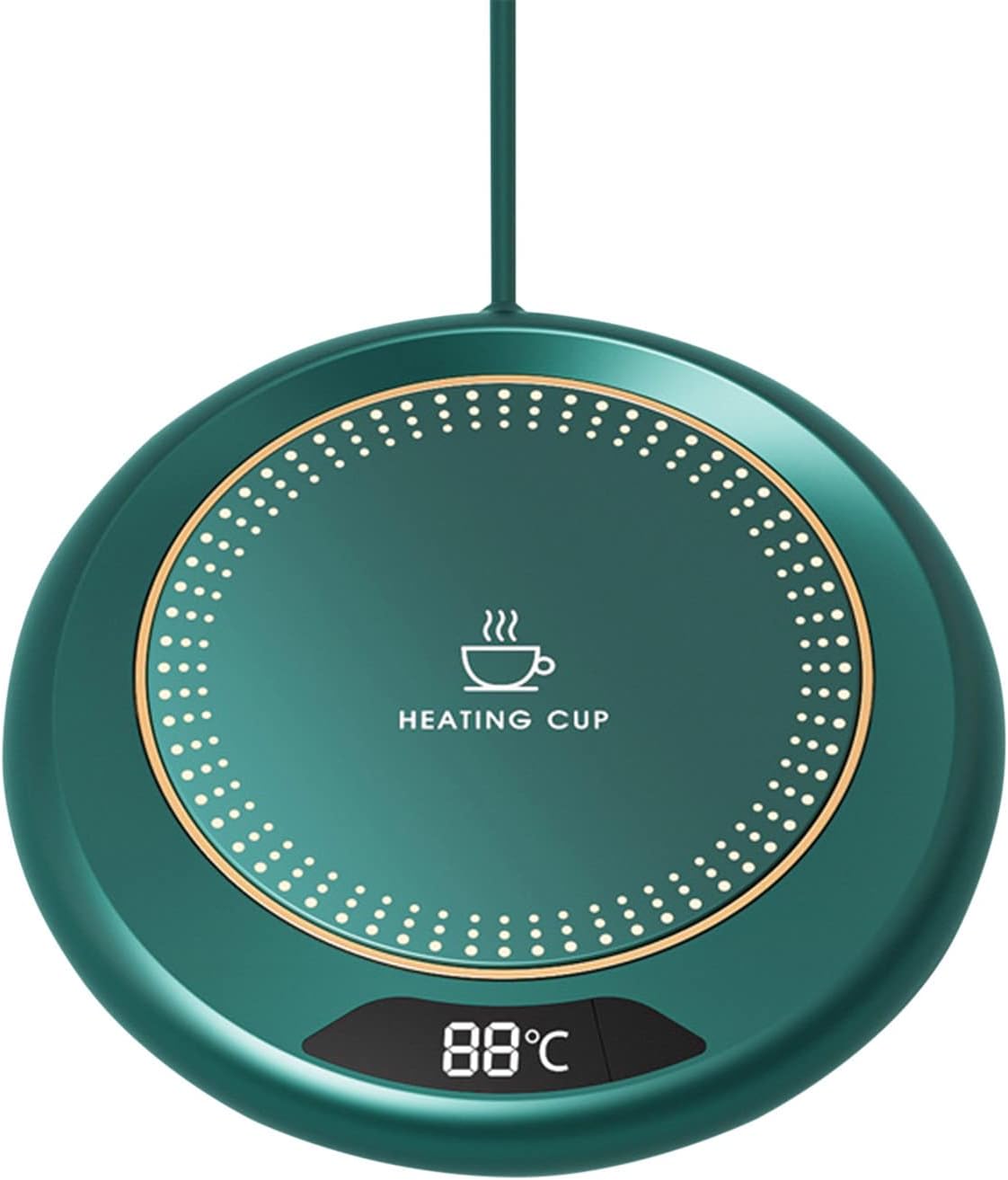 Coffee Warmer for Desk Mug Warmer, Cup Warmer with 8H Automatic Shut Off, Coffee Cup Warmer Keep Coffee, Beverage, Milk, Tea and Hot Chocolate Warm (White)