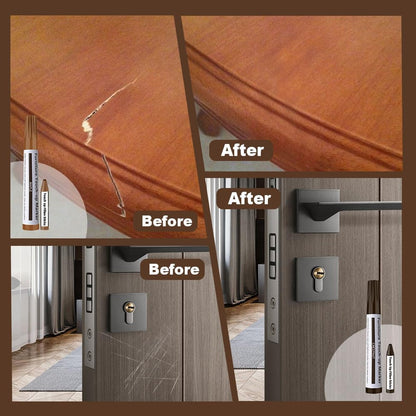 Repair Pen Wooden Furniture Floor Scratch Repair Markers and Wax Sticks Set of 21 for Stains, Scratches, Wood Floors, Tables, Desks, Carpenters, Bedposts, Touch Ups, and Cover Ups