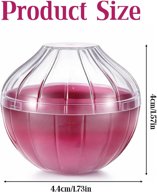 Reusable Onion & Tomato Storage Containers, Fruit and Vegetable Keeper Saver for Fridge Onions Keeper for Refrigerator Onions Holder Storage Vegetable Crisper Makes Food Stays Fresh Longer