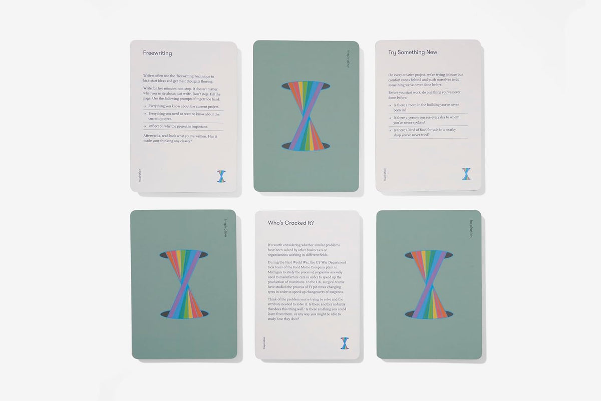 Inspiration Cards: 52 exercises to stimulate creativity, playfulness and innovative thinking