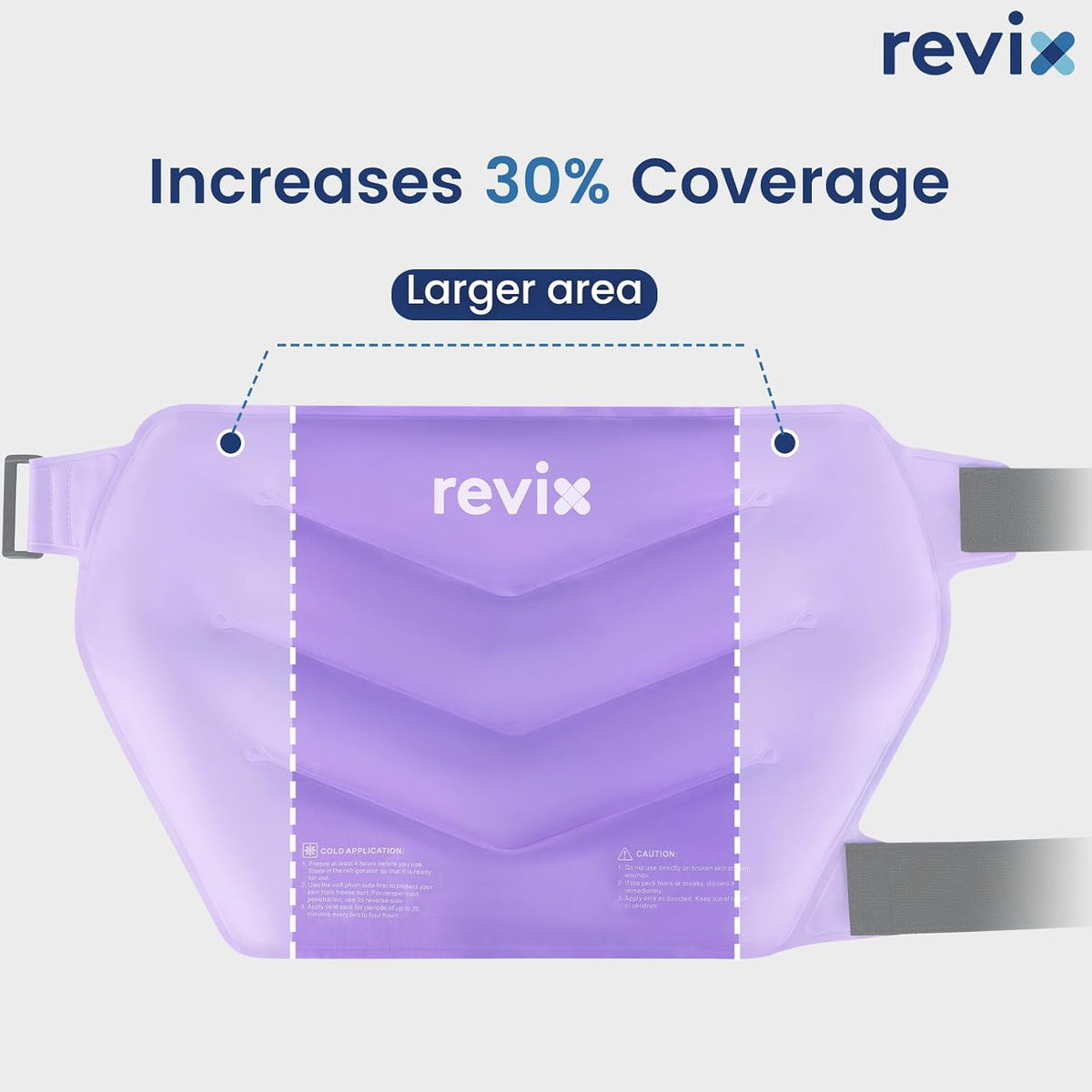 REVIX Extra Large Hip Ice Pack Wrap After Surgery, Cold Packs for Hip