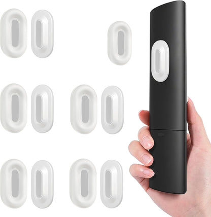 Freewindo Magnetic Remote Control Holder Wall Mount, 5 Pack TV Remote Holder Wall Mount, Silicone Remote Organizer Magnetic Remote Holder for Bed, TV, Ceiling Fan and Air Conditioner (Black)