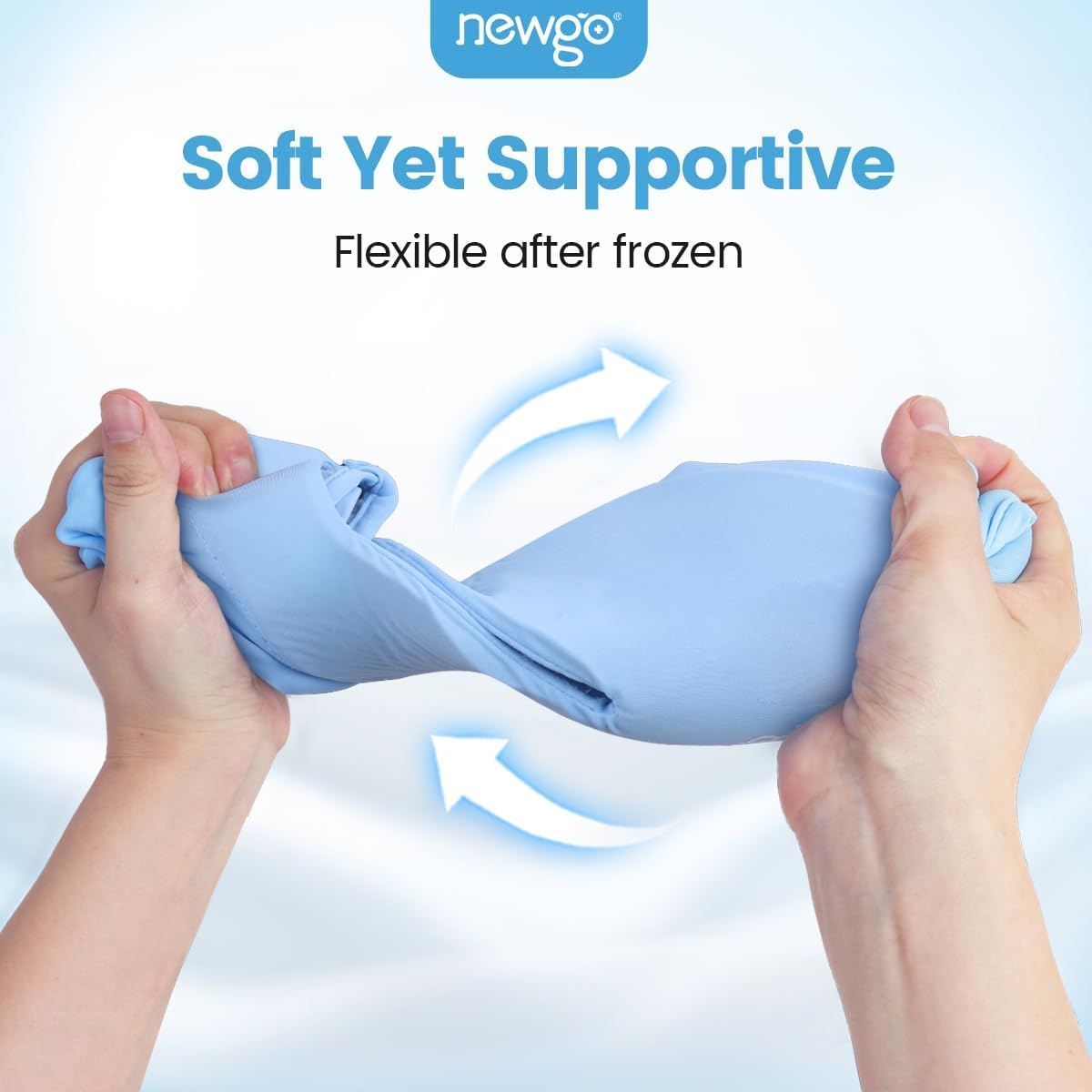 NEWGO Cooling Face Eye Mask for Puffy Eyes, Cold Face Ice Pack