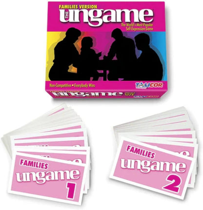 Pocket UNGAME - Seniors Edition - Non-Competitive Card Game for Seniors to Discuss, Share Values & self Express - Take a Walk Down Memory Lane - Age 55+