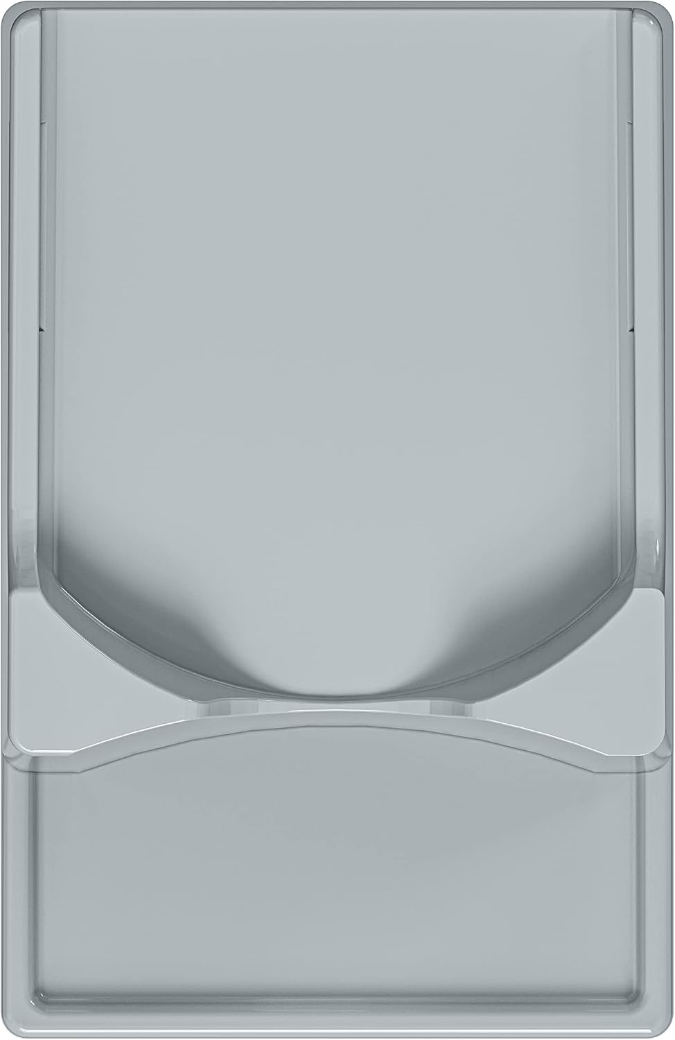TidyFriend No-Spill Liquid Laundry Detergent Dispenser Holder, Laundry Soap Dispenser Holder with Drip Tray for Laundry Room Organization, Angled Downward Slope for Easy Pouring (No Strap, Ivory)