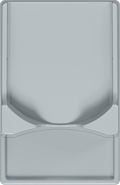 TidyFriend No-Spill Liquid Laundry Detergent Dispenser Holder, Laundry Soap Dispenser Holder with Drip Tray for Laundry Room Organization, Angled Downward Slope for Easy Pouring (No Strap, Ivory)