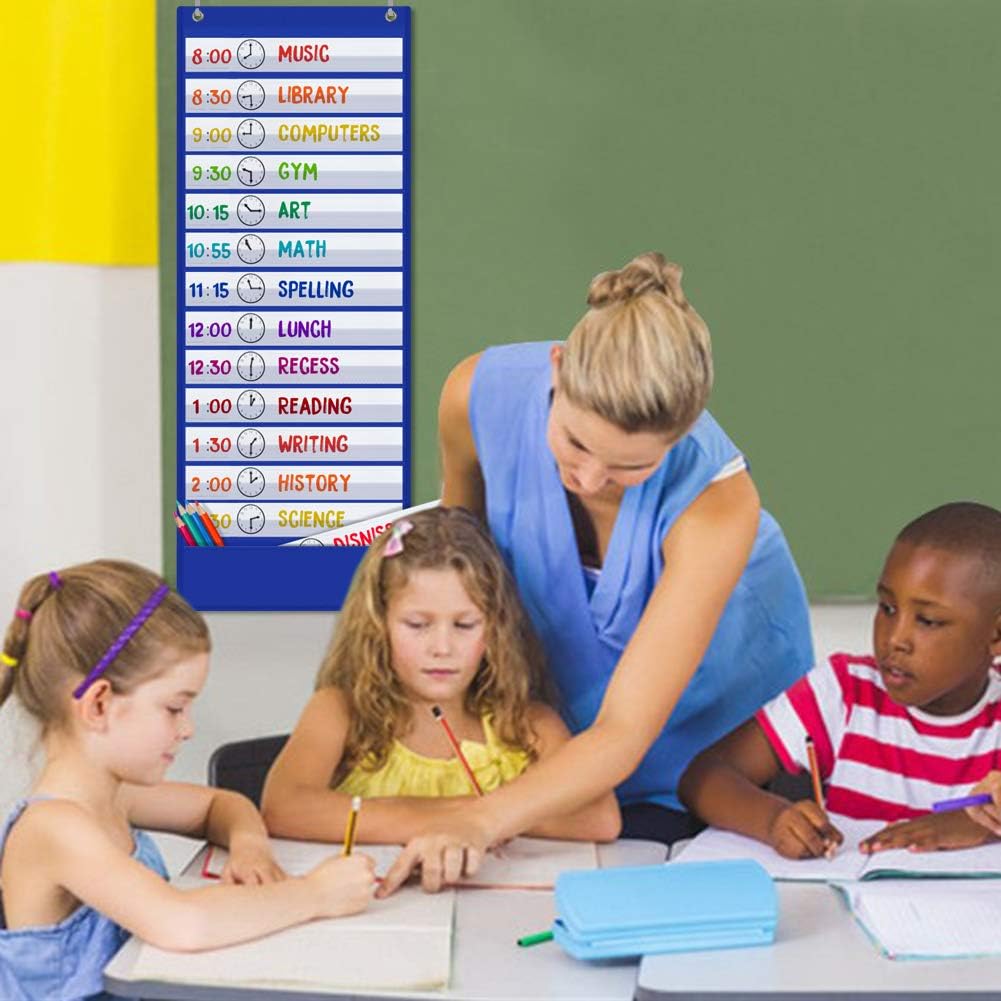 Large Visual Schedule for Kids Chore Reward Chart,Bedtime Routine Chart for Toddlers,Double Side Weekly Planner Board With 109 Cards for Home School Planner,Autism Learning Materials.
