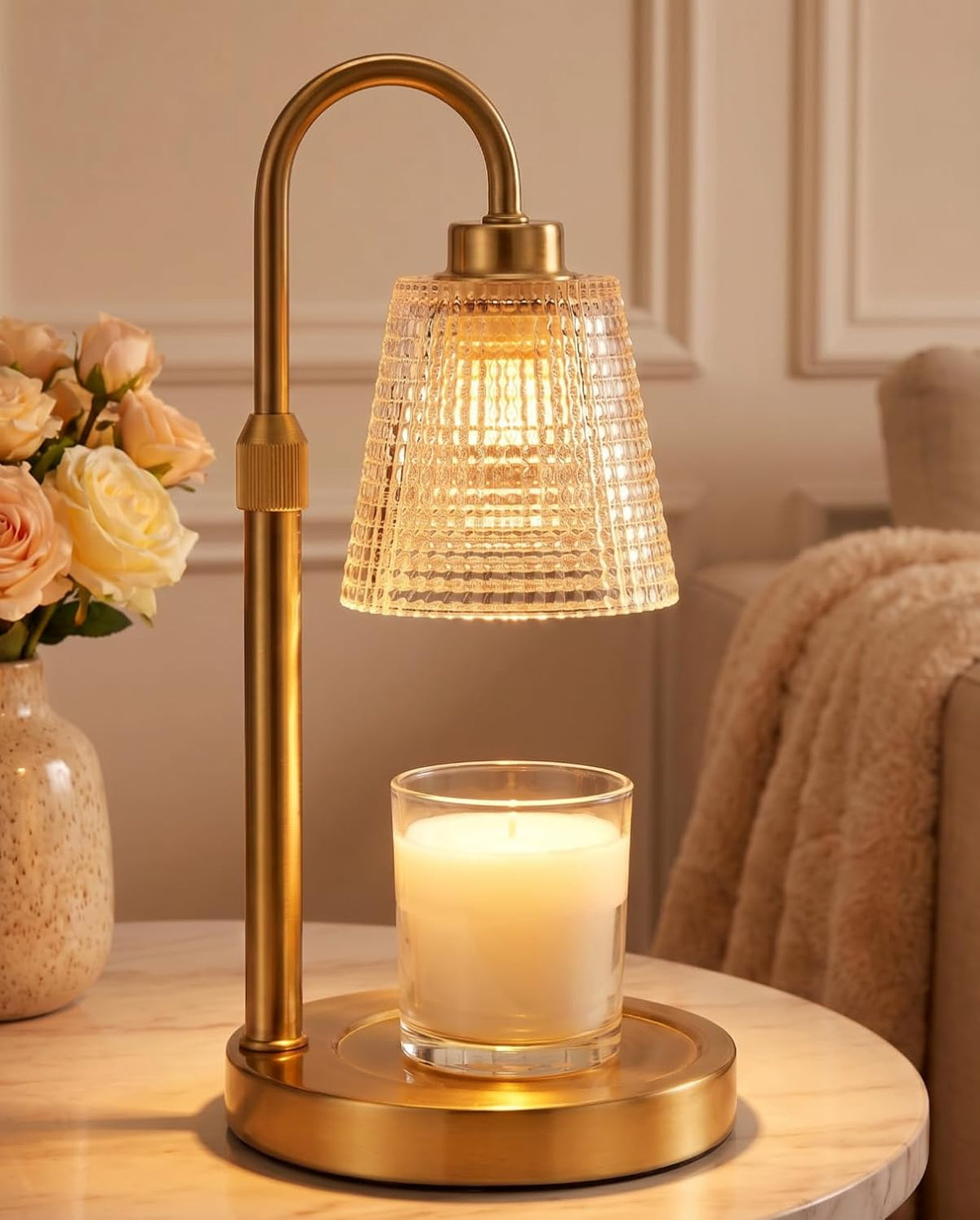 Candle Warmer Lamp with Timer Home Decor Birthday Gifts for Women