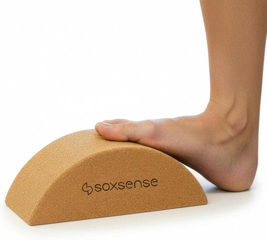 Soxsense Half-Moon Calf Stretcher for Plantar Fasciitis and Balance Trainer