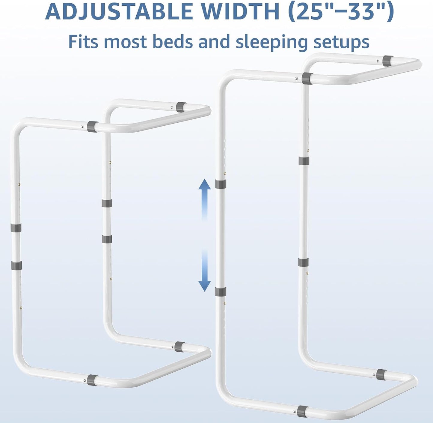 Blanket Lifter for Feet, Adjustable Bed Cradle, 25-33 in