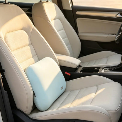 Lower Back Automotive Lumbar Support Pillow for Car Recliner Cushion Black