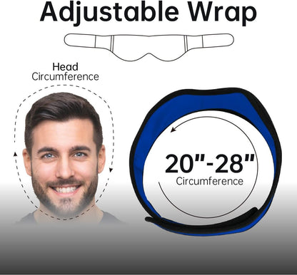 Wisdom Teeth Ice Pack Head Wrap Jaw Face Ice Pack with 4 Gel Packs