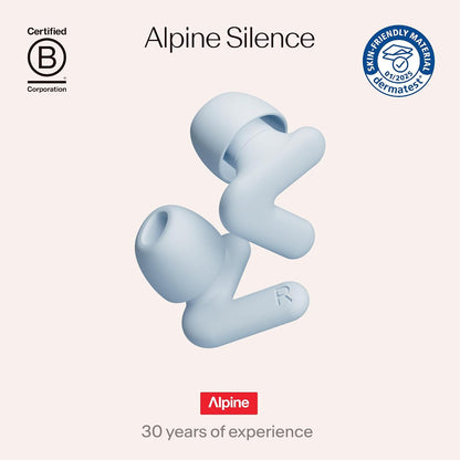 Alpine Silence | Ear Plugs for Noise Reduction, Sleep, Focus, & Travel
