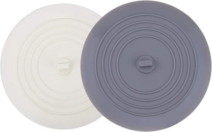 Shower Drain Hair Catcher Tub Stopper, V-TOP Drain Cover for Shower to Catcher Hair, Silicone Bathtub Drain Plug Suit for Bathroom Kitchen and Laundry, 4 Pack