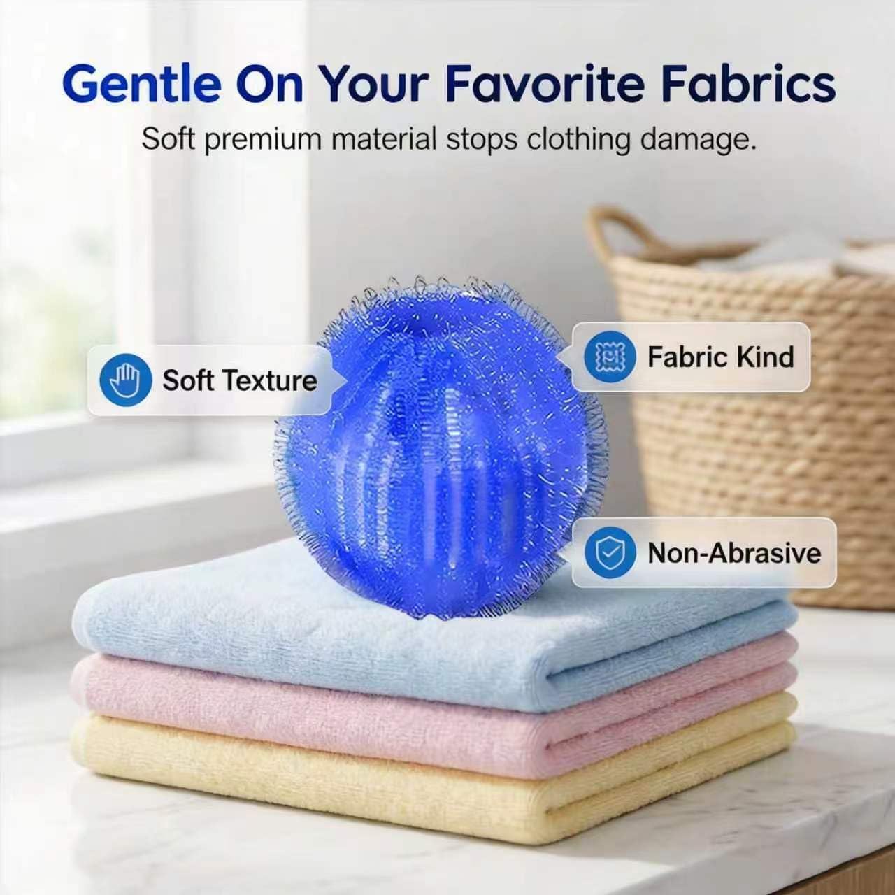 12 PCS Pet Hair Remover for Laundry, Reusable Hair Catcher | Reusable hair catcher helps reduce pet hair on clothes, bedding and blankets for cleaner laundry every wash.