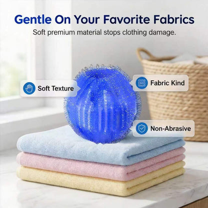 12 PCS Pet Hair Remover for Laundry, Reusable Hair Catcher | Reusable hair catcher helps reduce pet hair on clothes, bedding and blankets for cleaner laundry every wash.