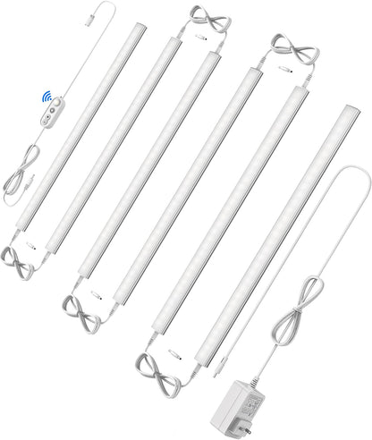 Motion Sensor Cabinet Lighting, 4500K Daylight, 3 Pack 12 inch Linkable