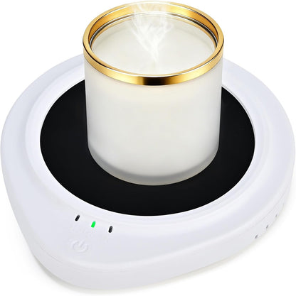 ASAWASA Candle Warmer with Timer Coffee Mug Warmers for Large Jar