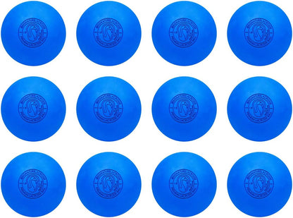 Signature Lacrosse Ball Set - Packs of 2, 4, 8, 12, and 100 - No Chemical Smell Massage Balls, Myofascial Release Tools, Back Roller, Muscle Knot Remover