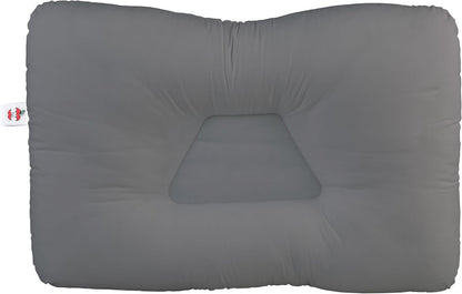 Tri-Core Ergonomic Cervical Pillow Neck Pain Relief Petite GR Firm | Contoured cervical pillow supports spinal alignment for side and back sleepers to promote neck comfort and restful sleep.