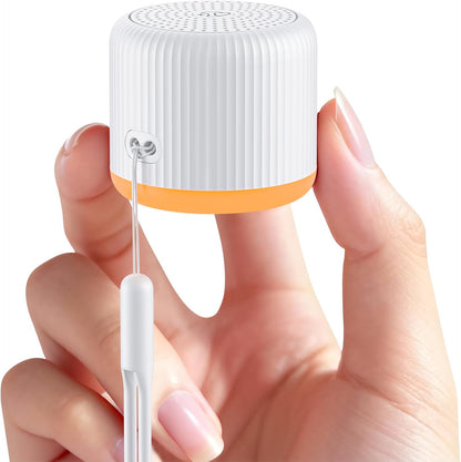 Portable Sound Machine for Baby Adults,LEICEX Travel Sound Machine,15 Non-Looping Sound Timer and Memory Play, Mini White Noise Machine for Sleeping Office Privacy Travel Gift