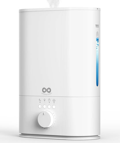 Everlasting Comfort 2.5L Kids Humidifiers for Bedroom - Easy to Clean 24HR Runtime No-Filter Quiet Kids & Baby Humidifier for Nursery, Home, Plants, Allergies, Dry Skin, Congestion, Indoor
