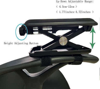 Office Chair Armrest Mouse Pad for Chair Arm Rest Extender Mouse Tray Arm Chair Support for Elbows Wrist Rest Hand Support
