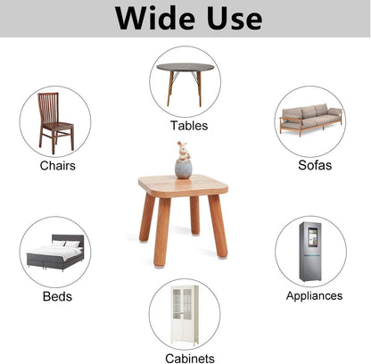 Felt Furniture Pads 300 Pieces, Furniture Pads for Hardwood Floors Black | Self-adhesive felt pads prevent scratches and noise, ideal for chair legs, suitable for hardwood floors and indoor furniture
