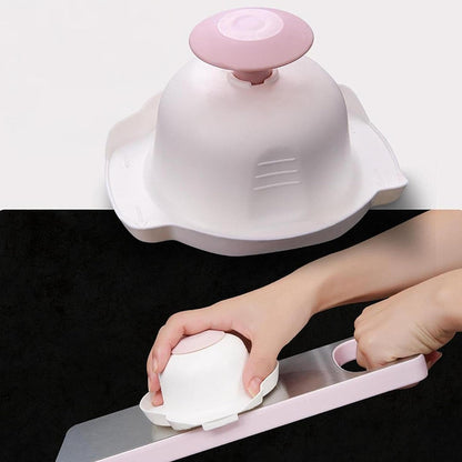 Grater Finger Guard Vegetable Slicer Cutter Protector Professional Tool Lightweight Sturdy Design Suitable for Home Cooking Food Serving, Pink