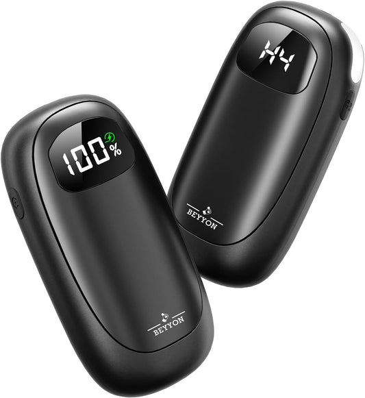 BEYYON Electric Hand Warmers Rechargeable - [with LED Display]