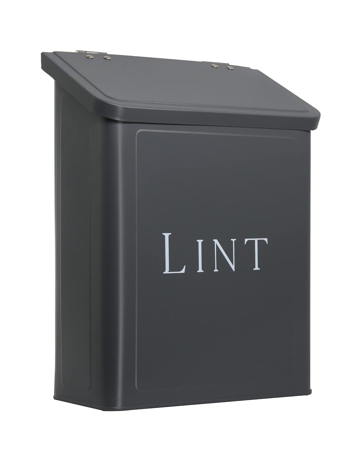 Magnetic Lint Bin, 2.5L Capacity, Stormy Gray, Wall Mounted, Satisfaction Guarantee