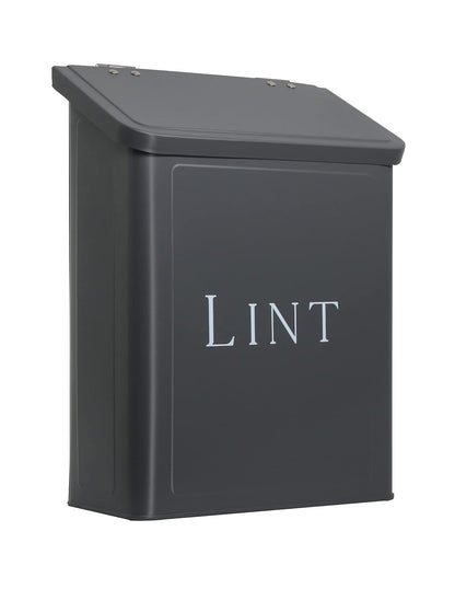 Magnetic Lint Bin, 2.5L Capacity, Stormy Gray, Wall Mounted, Satisfaction Guarantee