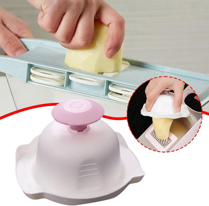 Grater Finger Guard Finger Protector Kitchen Helper Mandoline Accessory Anti-Slip Technology Made of PP for Kitchen Vegetable at Ho, Pink