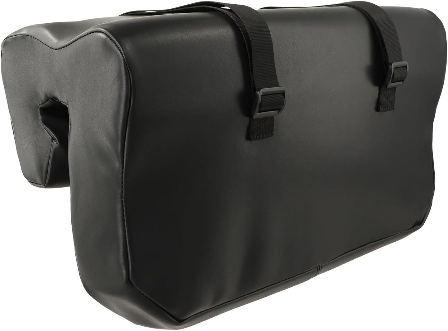 Wheelchair Armrest Pads, Memory Foam Arm Trough for Wheelchair, 16"L | Lateral Support Wheelchair Arm Cushions for Stroke & Seniors, Waterproof PU Leather, Easy Install & Clean, Fits Left & Right