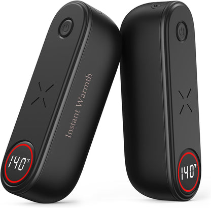 2 in 1 Hand Warmers Rechargeable, Magnetic Electric Hand Warmer 8000mAh USB-C, 3 Heat Levels up to 140°F, Quick Heating Portable Hand Warmers, Gifts