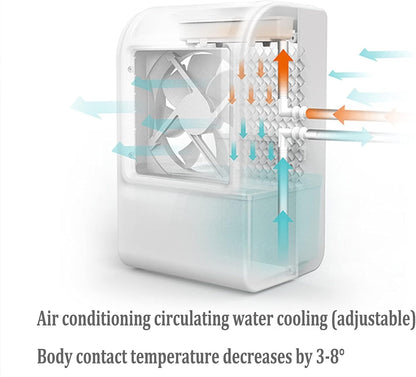 Mattress Cooler Air Conditioning Water Cooling Mattress System, Cool Sleeping Mattress in Summer - Adjustable Temperature, Bed Fans for Cooling Under Sheets (Size : 55.1x63in)